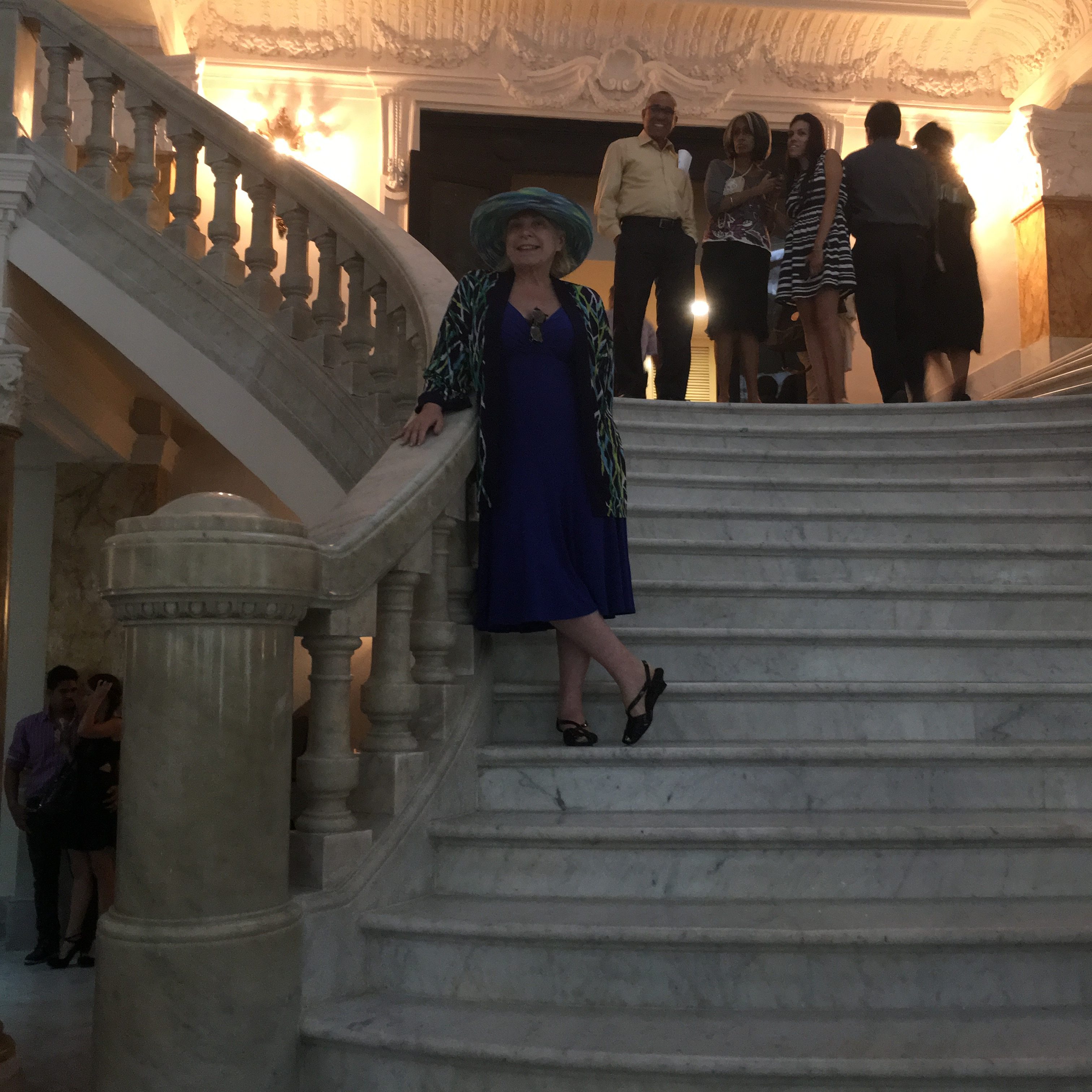 WHE at the Saratoga Hotel in Havana