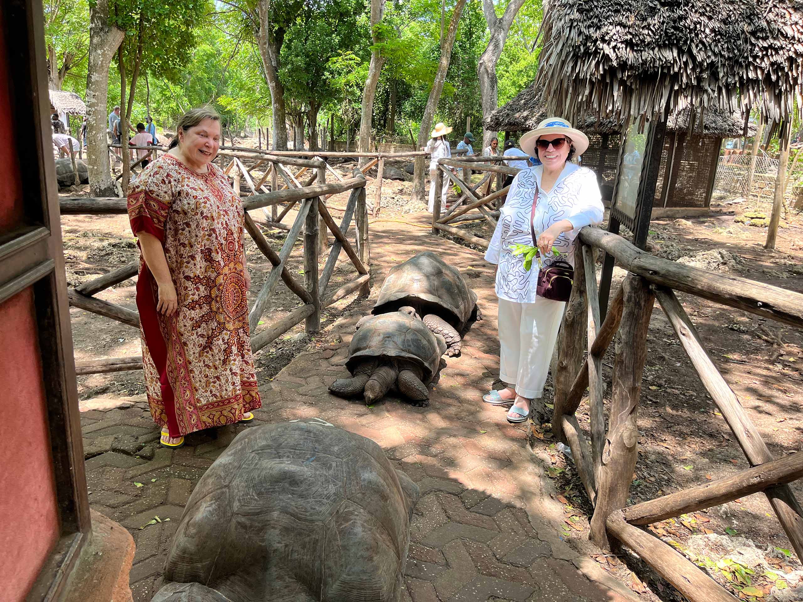 Susan & WHE in Zanzibar