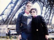 WHE at Eiffel Tower with one great love on the eve of a special engagement
