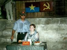 WHE with former Vietcong soldier