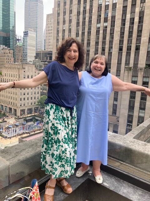 WHE w/Robert on Top of the Rock!