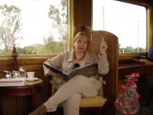 Whe/on the Blue Train South, Africa