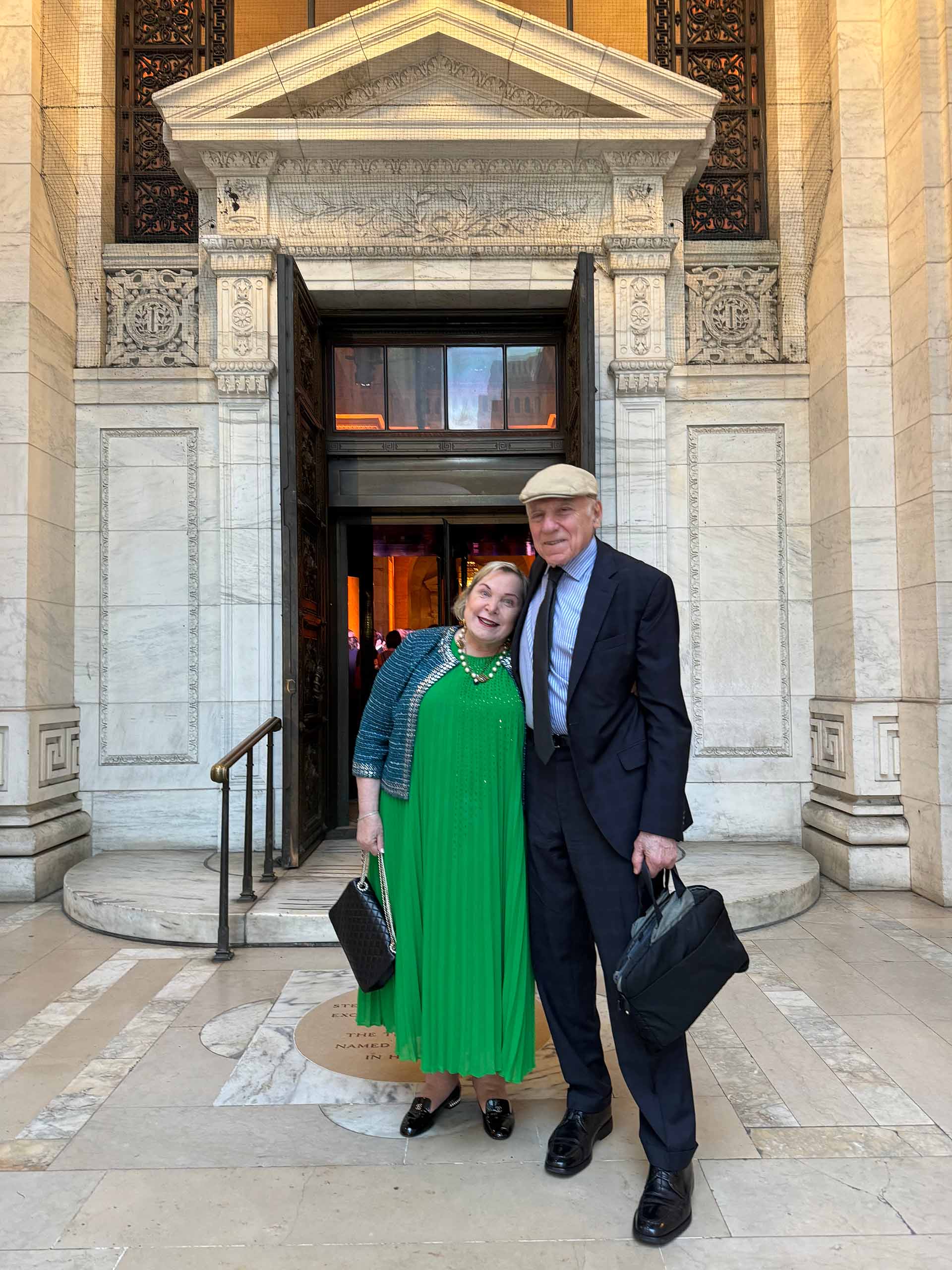 George & WHE at Weinfeld