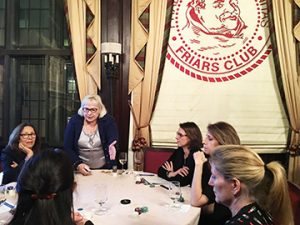 Wendeen's seminar for leading executives held at the Friars Club