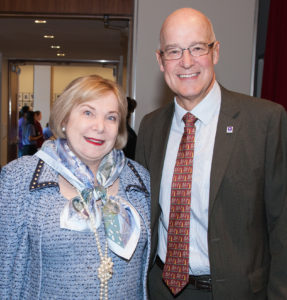 WHE w/ NYU President Hamilton