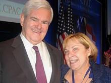 WHE/Spkr Newt Gingrich Senator's reception