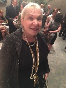 Wendeen at an evening reception