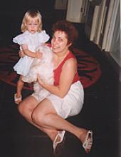 WHE w/Caroline Giuliani at family Pow-wow for 93 campaign
