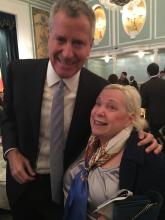 WHE/Mayor Bill de Blasio-- talk education